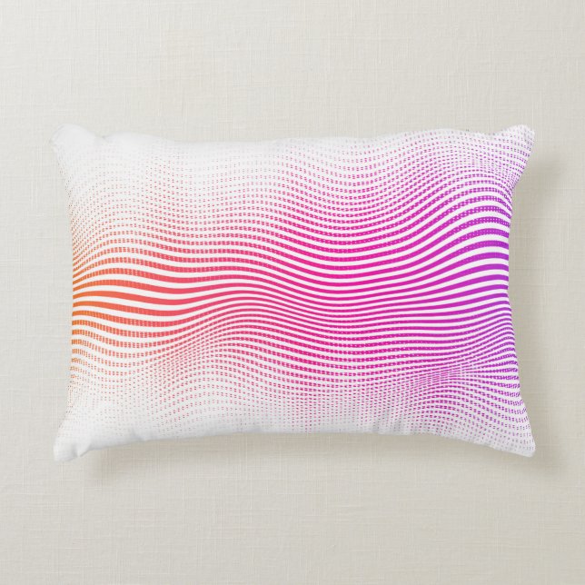 Halftone abstract background. blending lines and d dekokissen (Vorderseite)