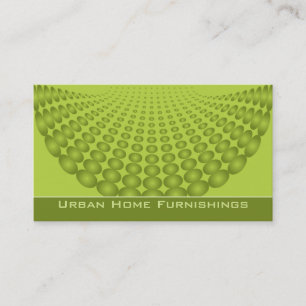 Halftone Designer Lime Visitenkarte