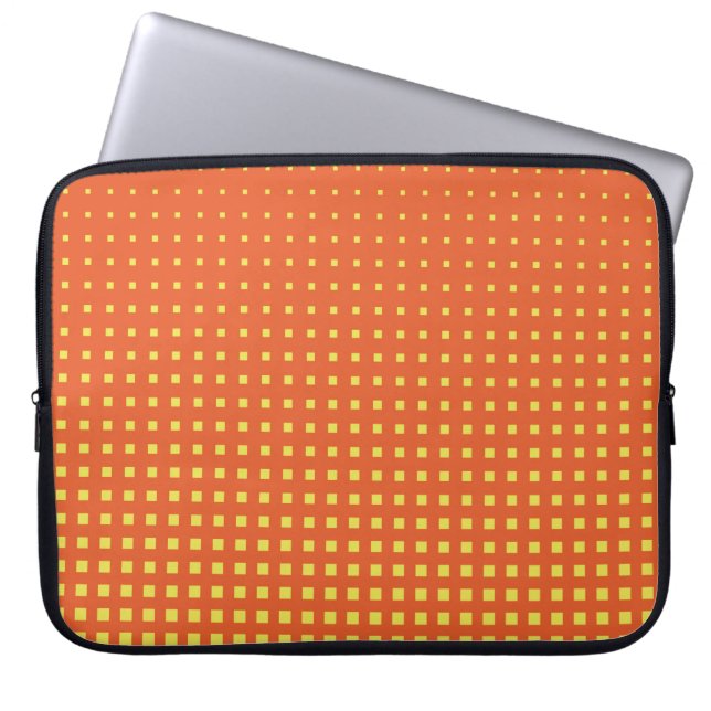 Halftone Hintergrund. Comic-Stil. Abstrakte Geomet Laptopschutzhülle (Vorderseite)