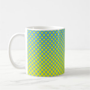 Halftone Illustration Pop, Art, Muster, Comic, Gra Kaffeetasse