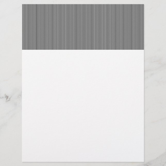 Halftone screen - Schwarz Flyer (Vorne)