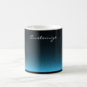 Halftone Vector Diamond Muster Thunder_Cove Kaffeetasse