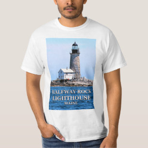 Halfway Rock Lighthouse, Maine T - Shirt