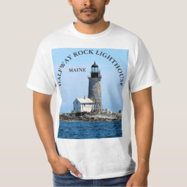 Halfway Rock Lighthouse, Maine T - Shirt