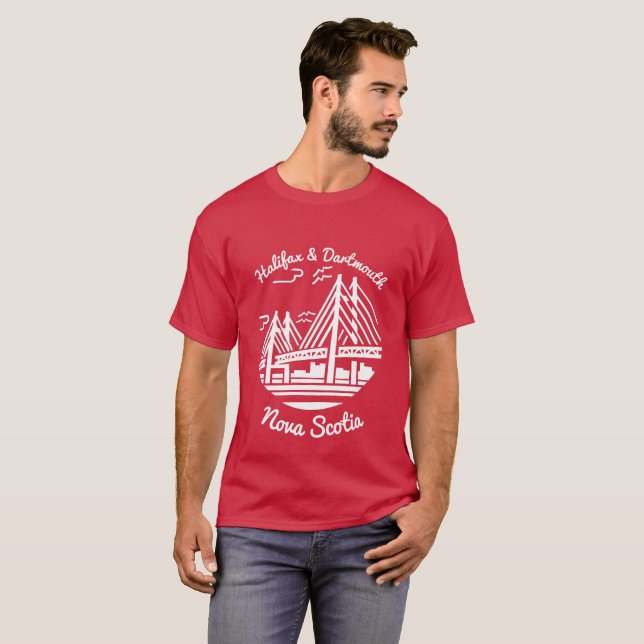 Halifax and Dartmouth Nova Scotia Shirt (Vorne ganz)
