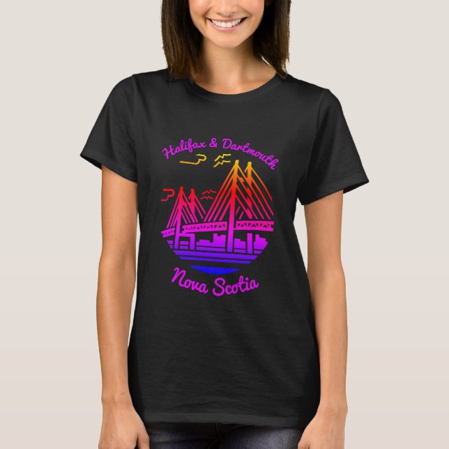 Halifax and Dartmouth Nova Scotia Shirt bridge (Vorderseite)