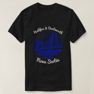 Halifax and Dartmouth Nova Scotia T - Shirt