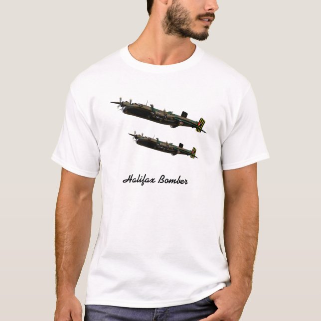 Halifax-Bomber T-Shirt (Vorderseite)