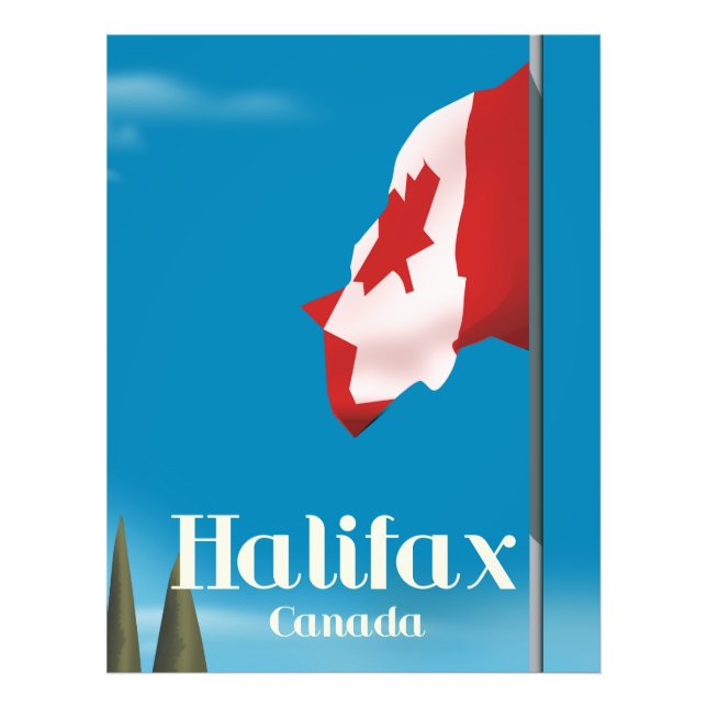 Halifax Canada Travel Poster (Vorne)