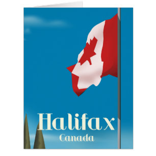 Halifax Canada Travel Poster