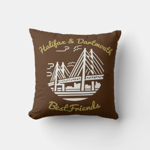 Halifax Dartmouth Bestfriends Stolz Kanada Kissen