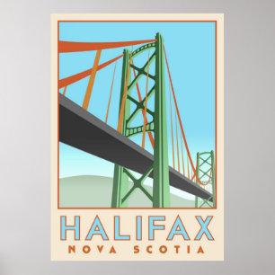 Halifax Deko Poster