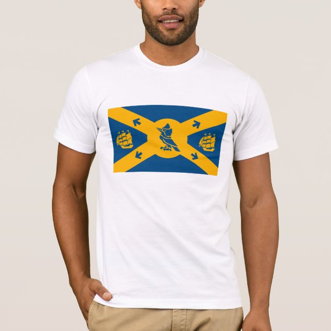 Halifax-Flaggen-T - Shirt (Vorderseite)