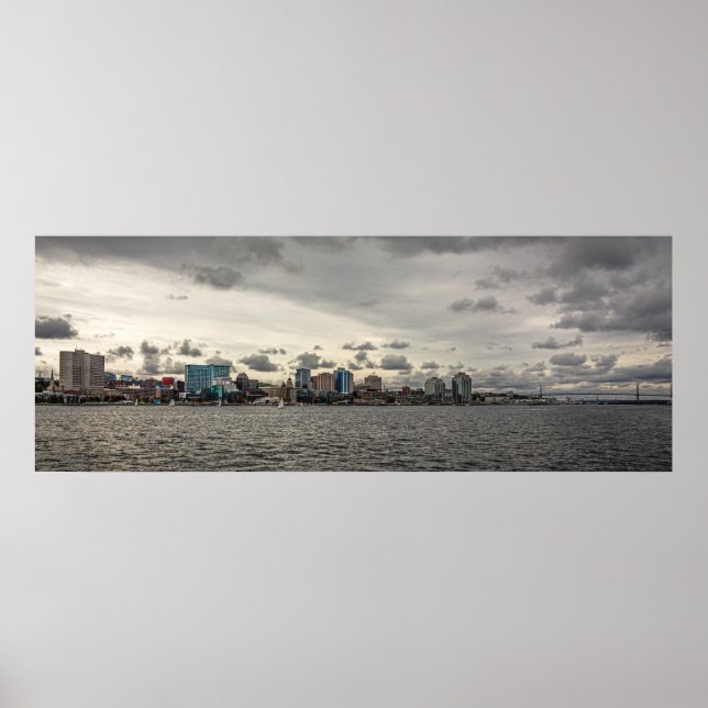 Halifax Harbor Skyline Poster (Vorne)