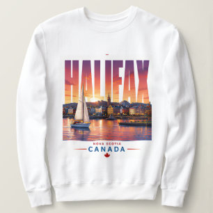 Halifax Kanada Waterfront Hafen Reise Souvenir Sweatshirt