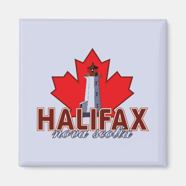 Halifax Lighthouse Magnet (Vorne)