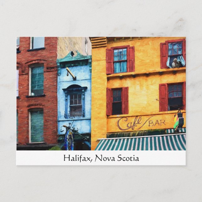 Halifax, Nouvelle-Écosse, Carte postale du Canada (Devant)
