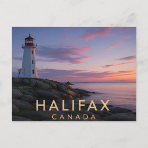 Halifax Nova Scotia Hafen Küstenreise Postkarte
