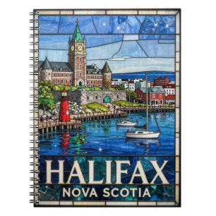Halifax Nova Scotia Maritime Stadtansicht ⚓ Notizblock