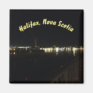 Halifax, Nova Scotia Night Magnet