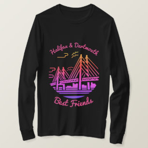Halifax und Dartmouth Nova Scotia Bestfriends T-Shirt