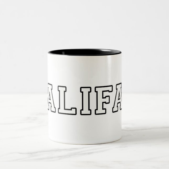Halifax Zweifarbige Tasse (Mittel)
