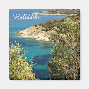Halkidiki-Kühlschrankmagnet Magnet