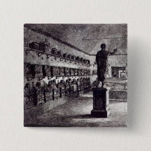 Hall des Arringatore, Etruscan Museum Button