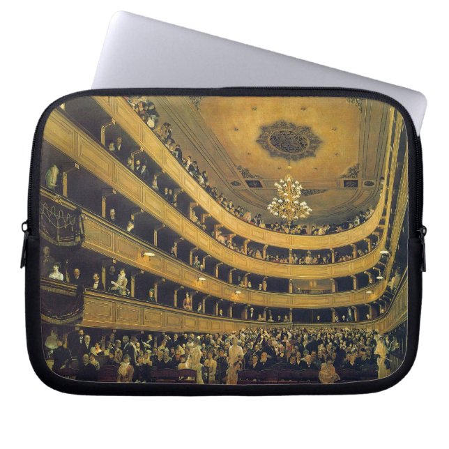 Hall durch Gustav Klimt Laptopschutzhülle (Vorderseite)