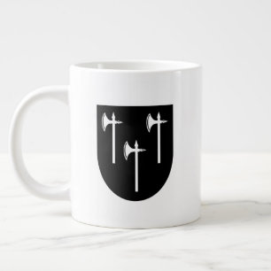 Hall Familienwappen Jumbo-Tasse