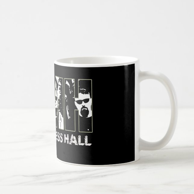 Hall-Kaffee-Tasse Majors-Verwirrung Kaffeetasse (Rechts)