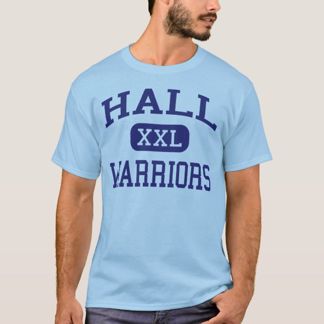 Hall - Krieger - hoch - Westhartford Connecticut T-Shirt (Vorderseite)