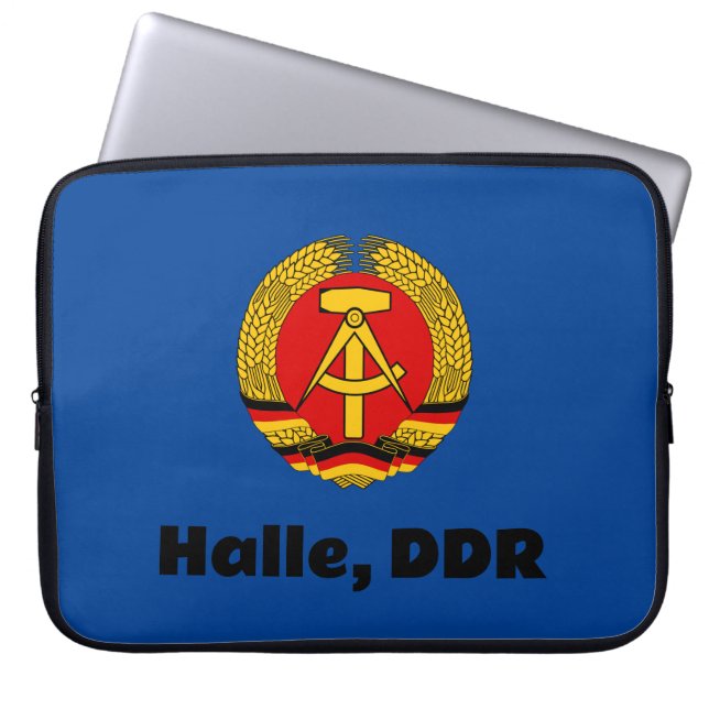 Halle, DDR Laptopschutzhülle (Vorderseite)