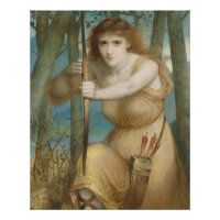 Hallé Jagd auf Bogenschützen im Wald CC1175