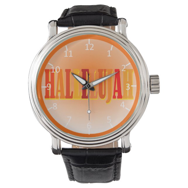 Hallelujah Armbanduhr (Vorderseite)