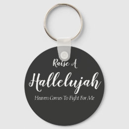 Hallelujah Button-Schlüsselanhänger auslösen Schlüsselanhänger