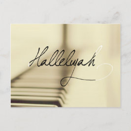 Hallelujah Postkarte