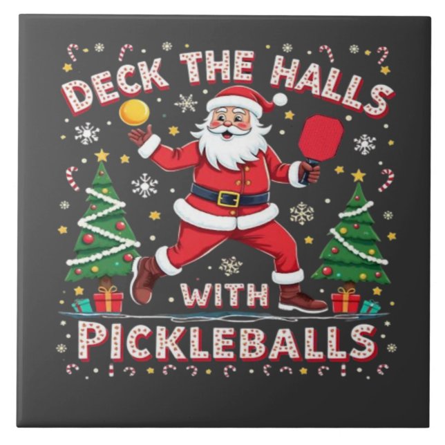 Hallen mit Pickleballs überprüfen Fliese (Vorderseite)