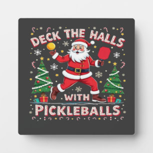 Hallen mit Pickleballs überprüfen Fotoplatte