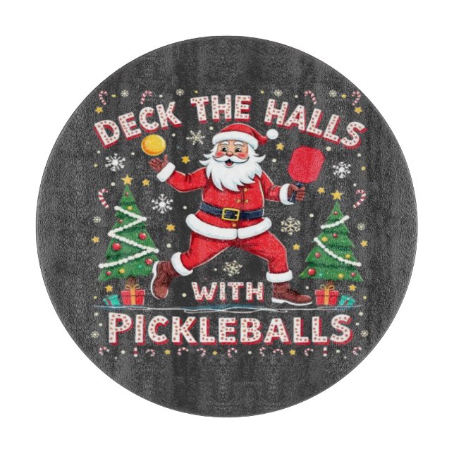 Hallen mit Pickleballs überprüfen Schneidebrett (Vorderseite)