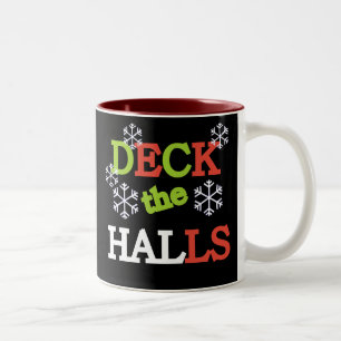 Hallen überprüfen zweifarbige tasse