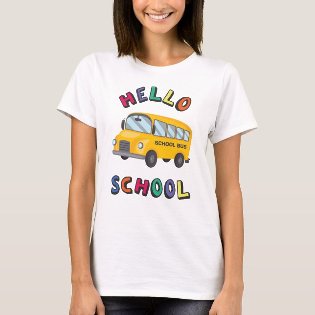 Hallenschule T-Shirt (Vorderseite)