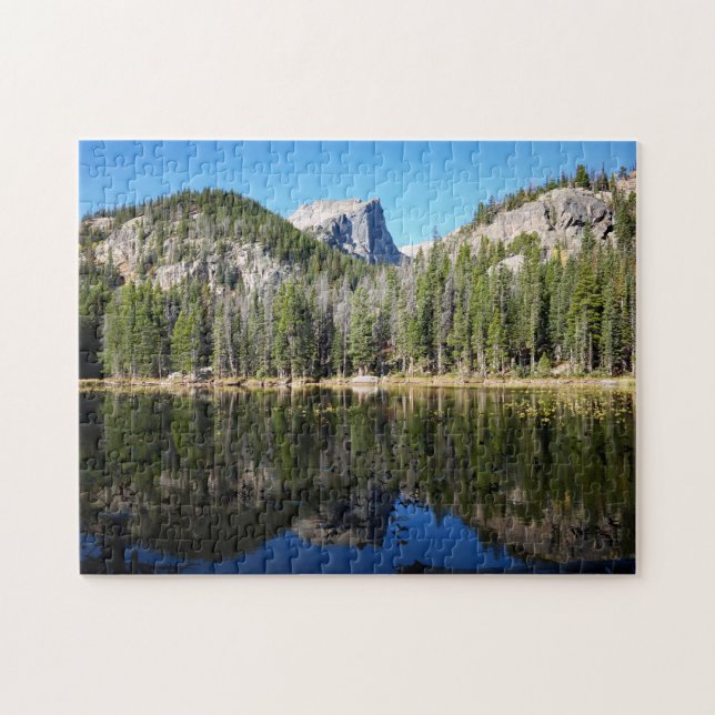 Hallett Peak & Lake Rocky Mountain Nationalpark (Horizontal)