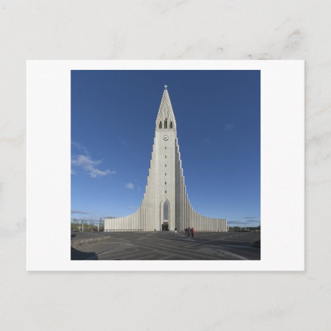 Hallgrímskirkja Postkarte (Vorderseite)