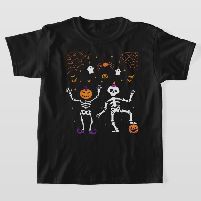 Hallloween Skeleton T-Shirt (Ablage )