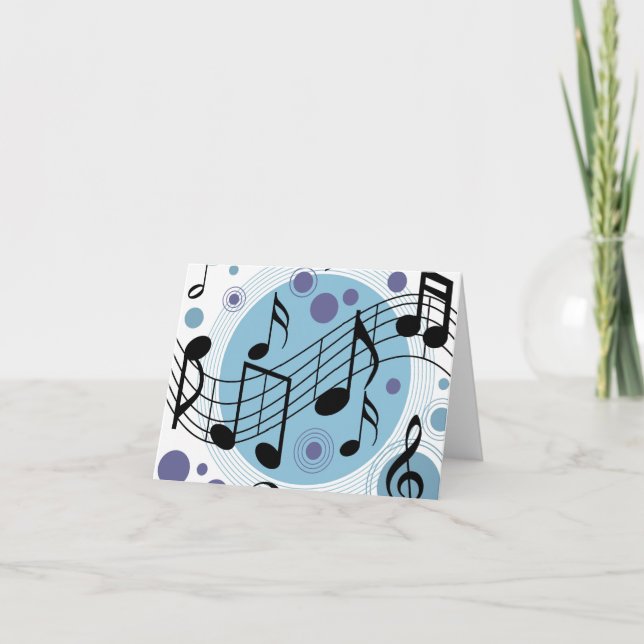 Hallmusik Karte (Vorderseite)