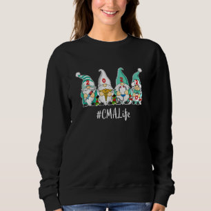 Hallo 2022 Nurselife 2022 CMA zertifiziert Medical Sweatshirt