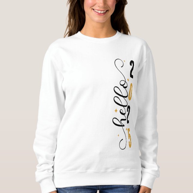 Hallo 2025 sweatshirt (Vorderseite)