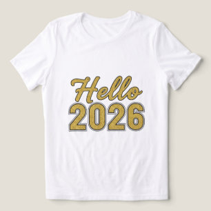 Hallo 2026 Paarmatching-T-Shirts Tri-Blend Shirt