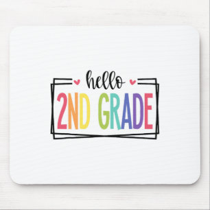 Hallo 2. Klasse Erster Schultag Willkommen Ck Zu Mousepad